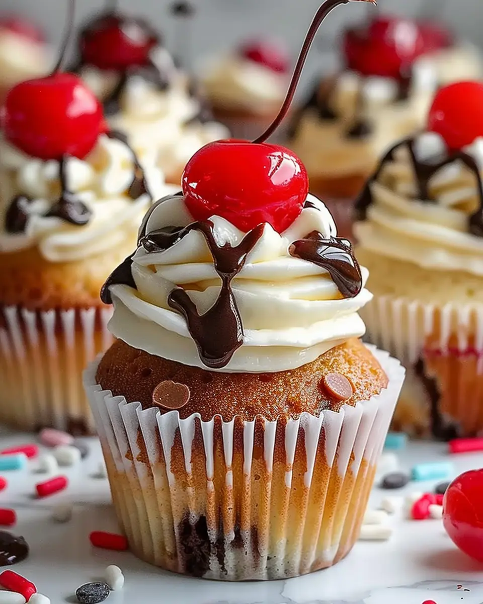 Banana Split Cupcakes: Indulgent Treats You Can Make at Home