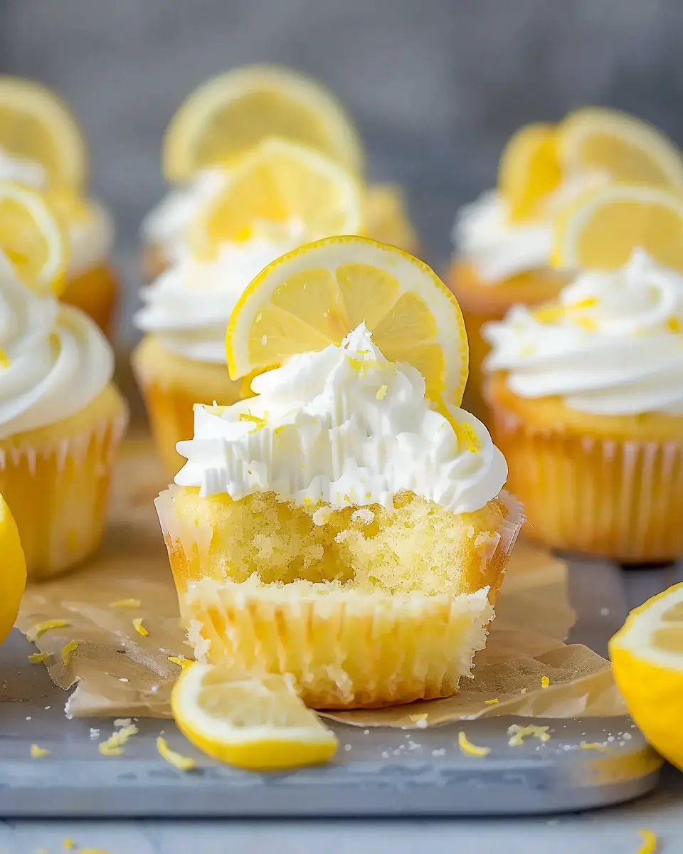 Lemon Cupcakes: Easy to Make and Bursting with Flavor