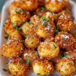 Crispy Parmesan Crusted Baby Potatoes: The Perfect Side Dish