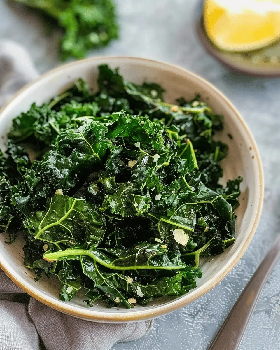 Easy Side Dishes: Delightfully Simple Sautéed Kale with Turkey Bacon
