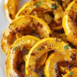 Easy SIDE DISHES : Roasted Delicata Squash