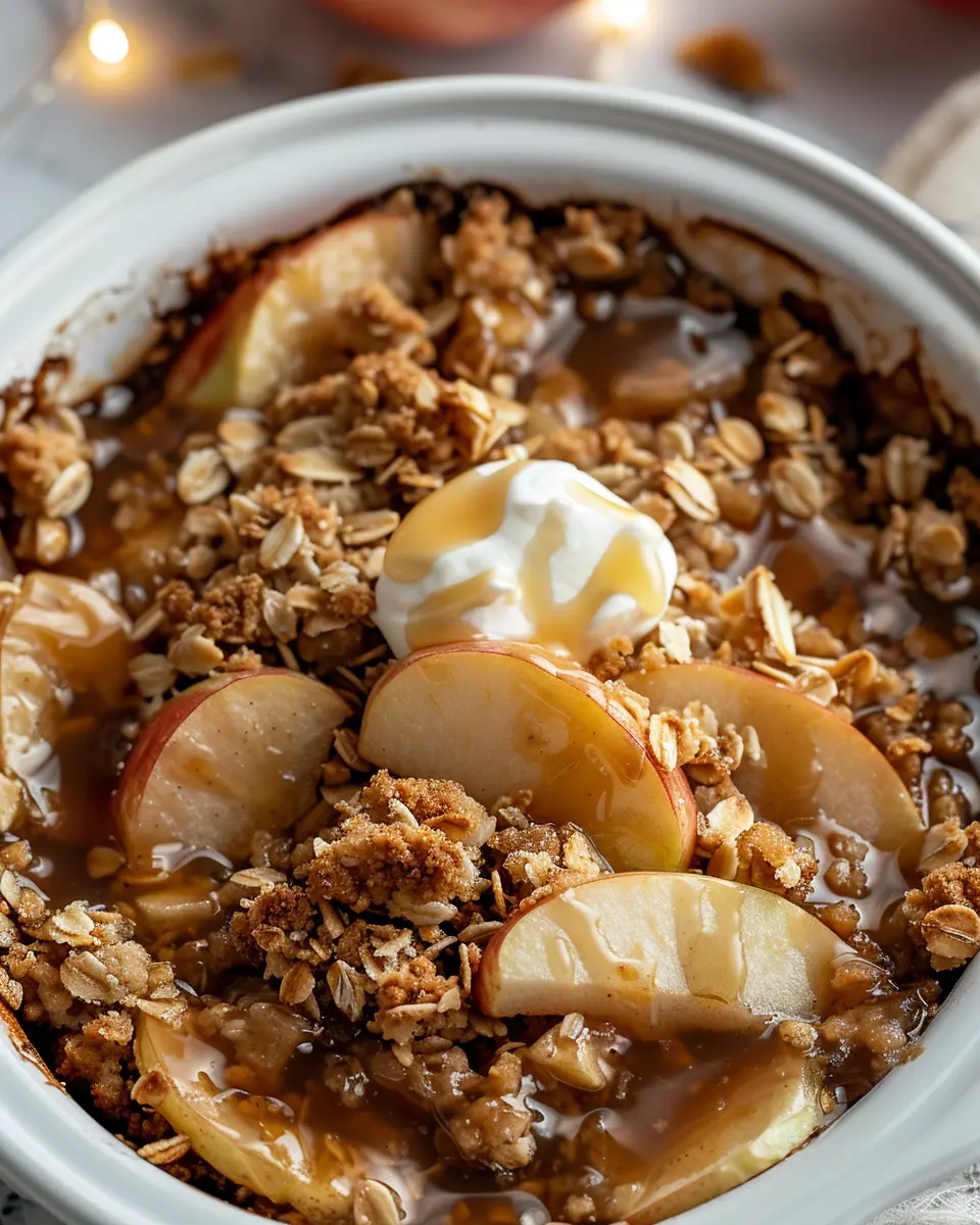 Crockpot Apple Crisp: Easy Comfort Food for Cozy Nights