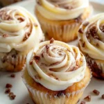 Cinnamon Roll Cupcakes