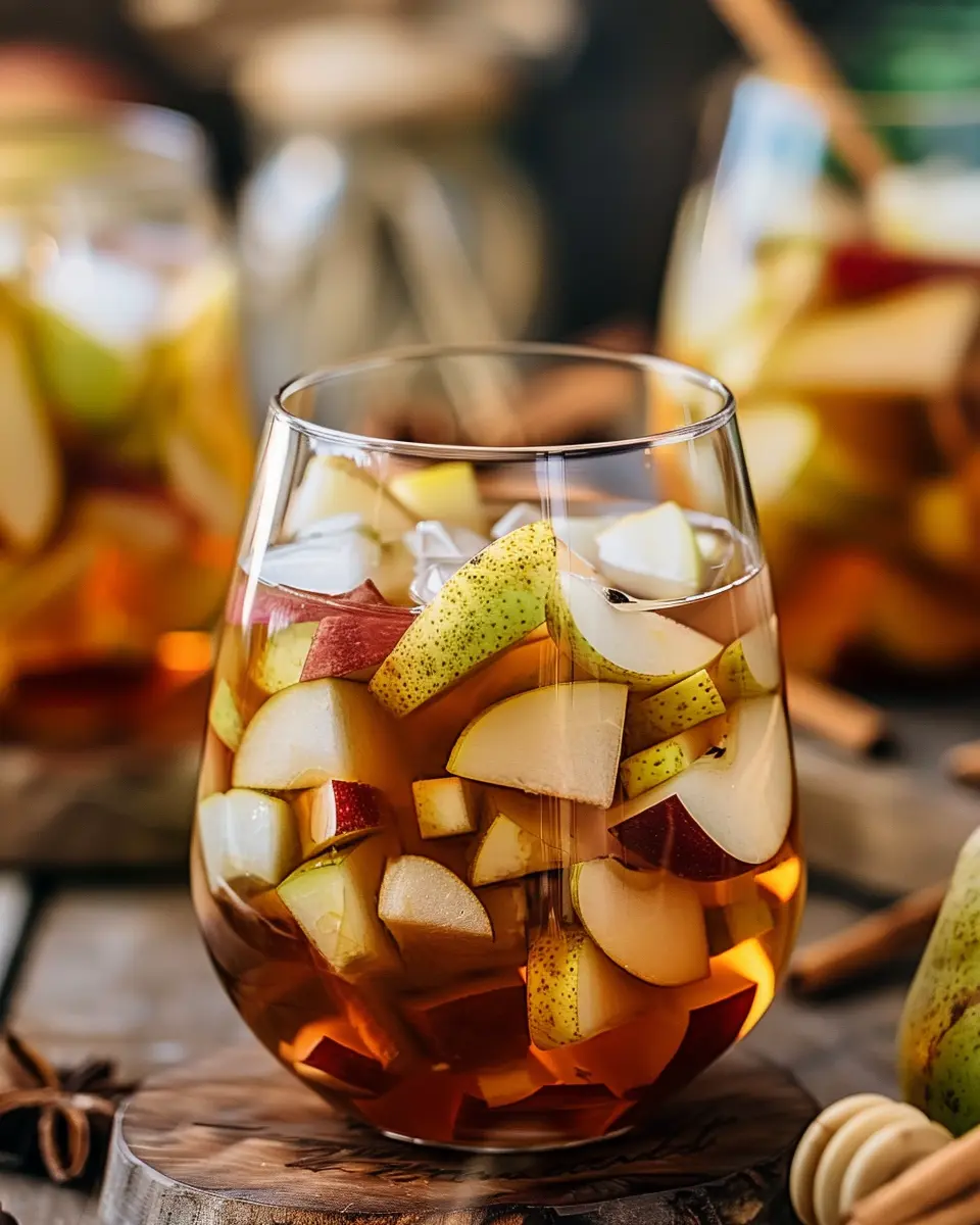 Spiced Pear Sangria Recipe: Refreshingly Delicious for Fall