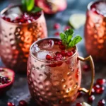 Spiced Pomegranate Mule