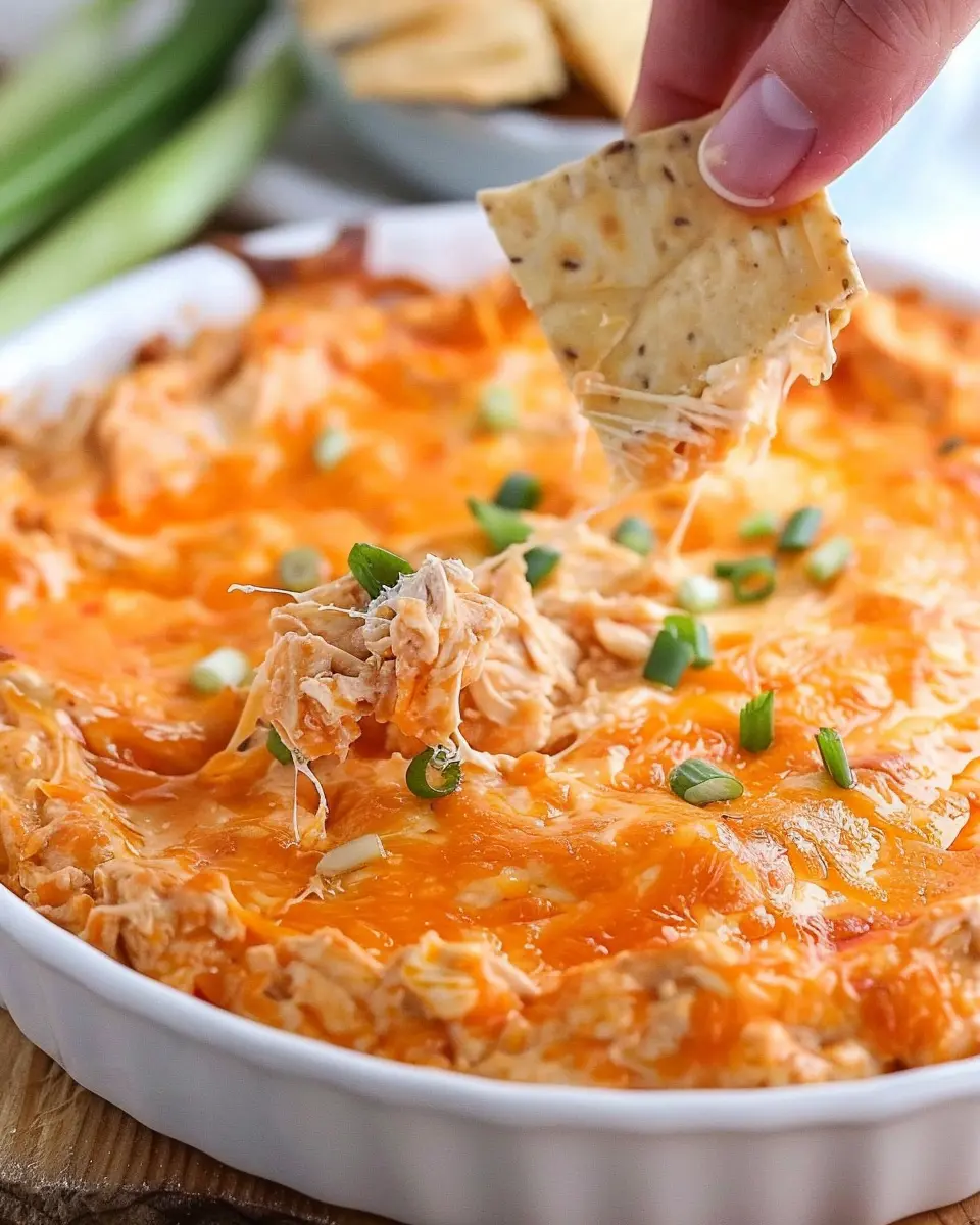 Buffalo Chicken Dip: The Best Creamy Twist with Turkey Bacon
