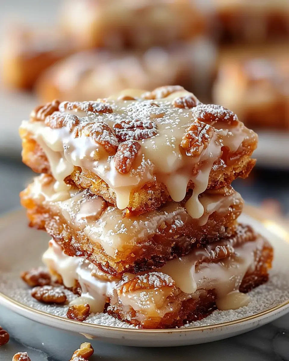 Breakfast ideas: Indulgent Maple Donut Bars for Homemade Bliss