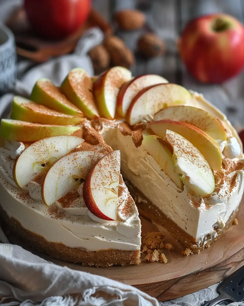 Apple Cider Cheesecake