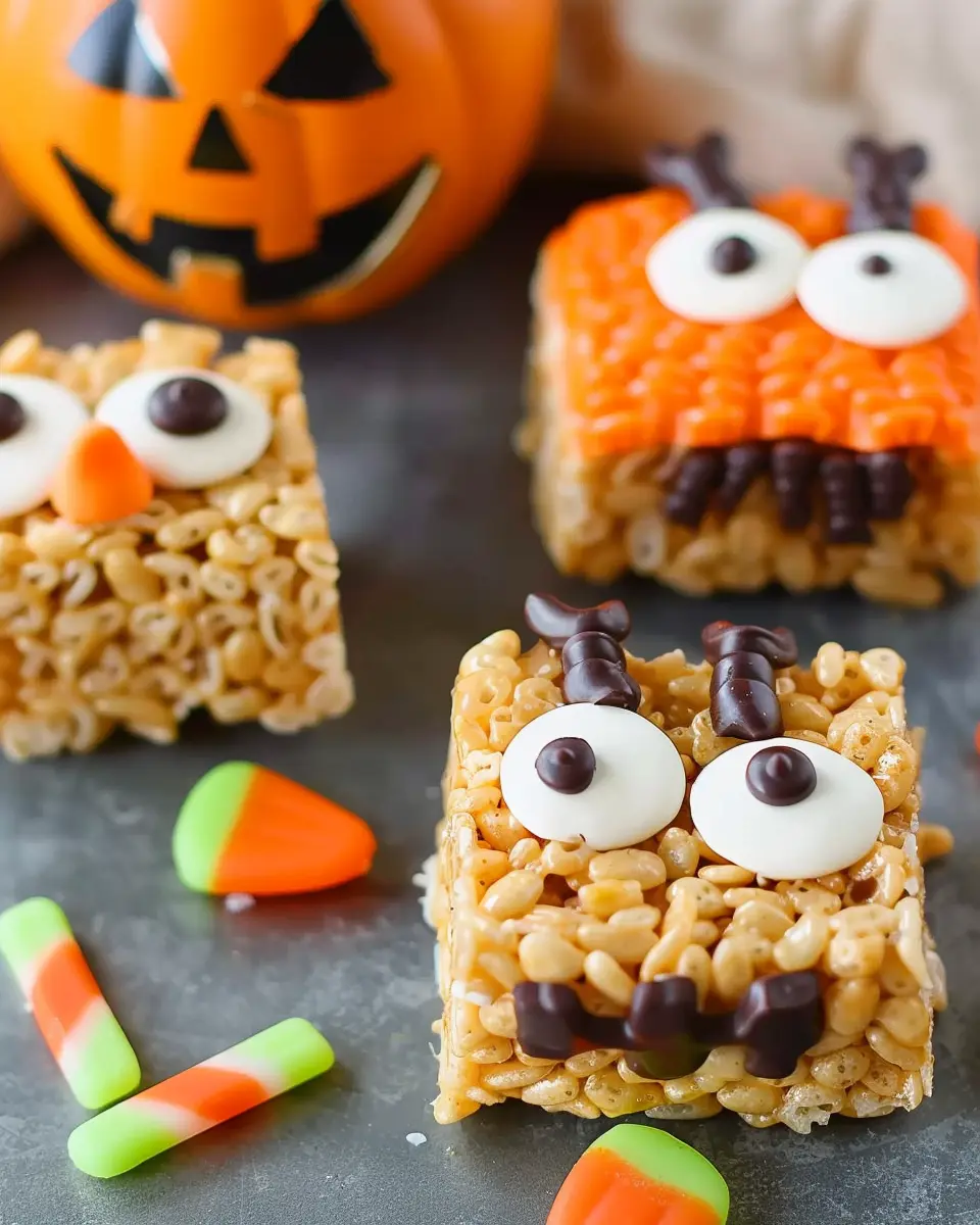 Halloween Rice Krispie Treats: Easy, Festive Treats for All Ages
