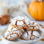 Pumpkin Crinkle Cookies