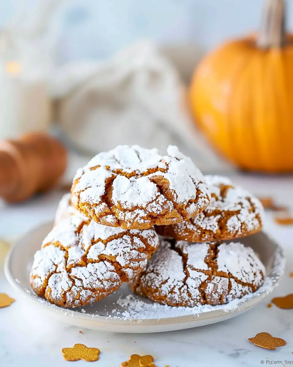Pumpkin Crinkle Cookies: The Best Homemade Autumn Treats