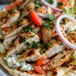 Chicken Gyro Flatbread