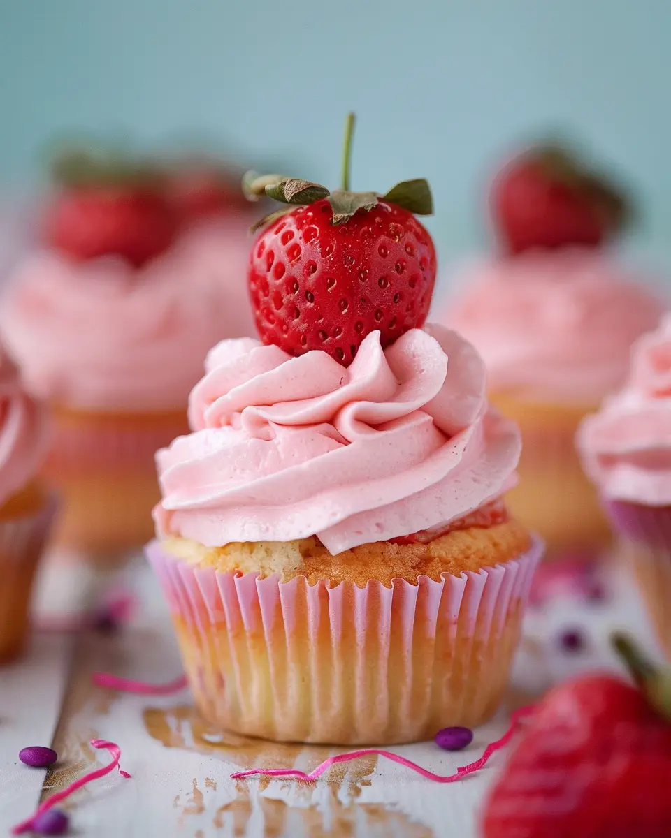 Strawberry Cupcakes: Easy Recipe for the Best Homemade Treat