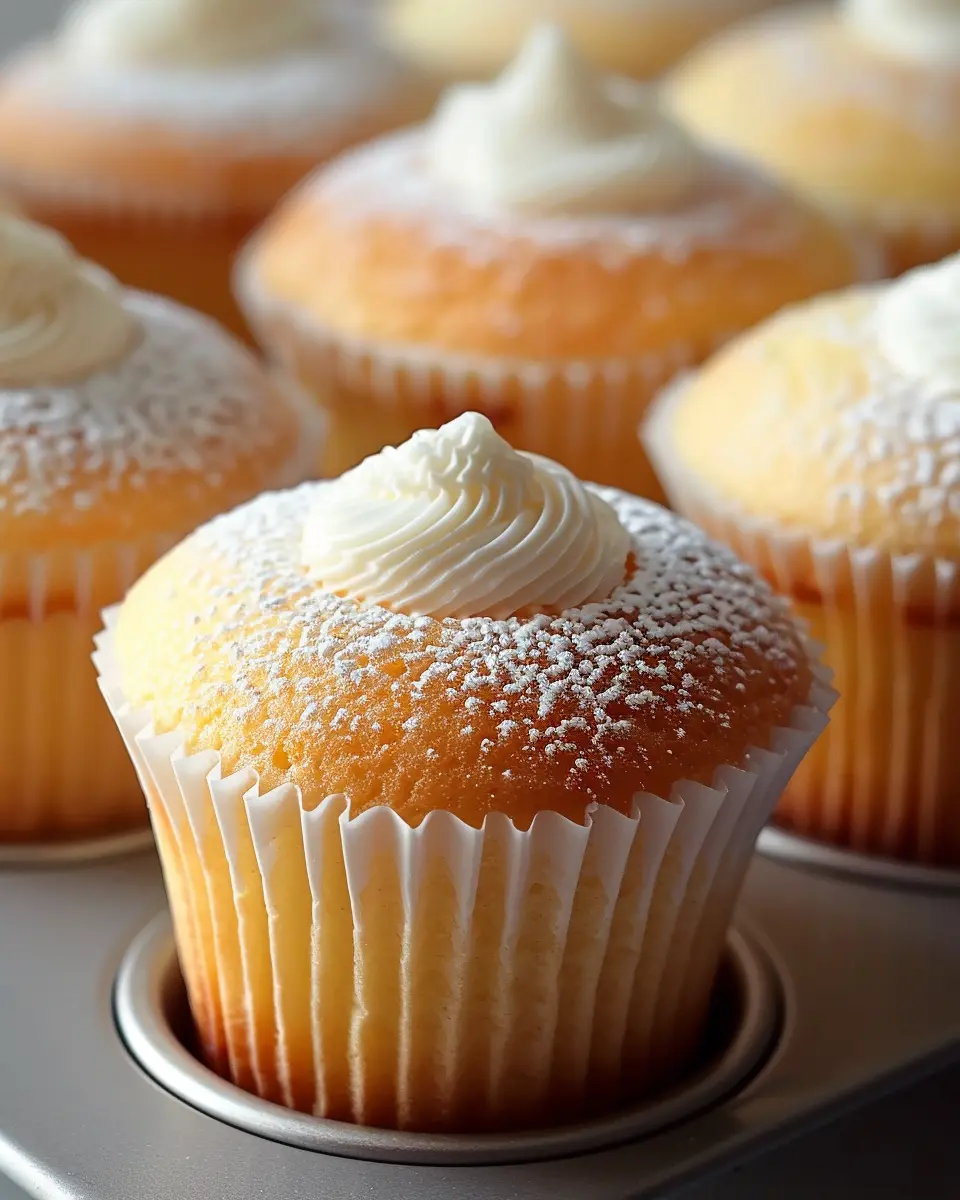 Fluffy Vanilla Chiffon Cupcakes: Your Easy New Favorite Delight