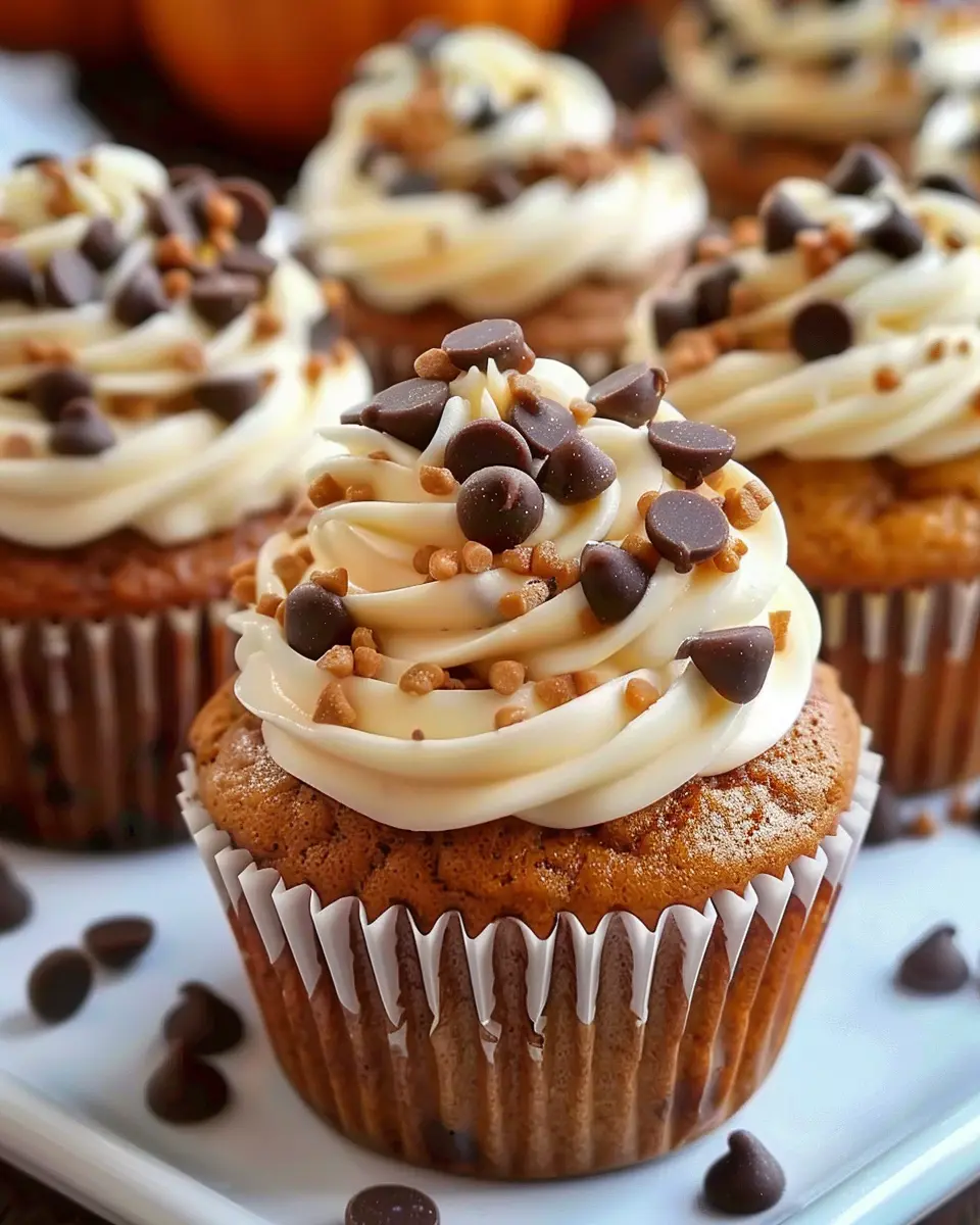 Pumpkin Chip Cupcakes: Easy Fall Treats You’ll Love to Bake
