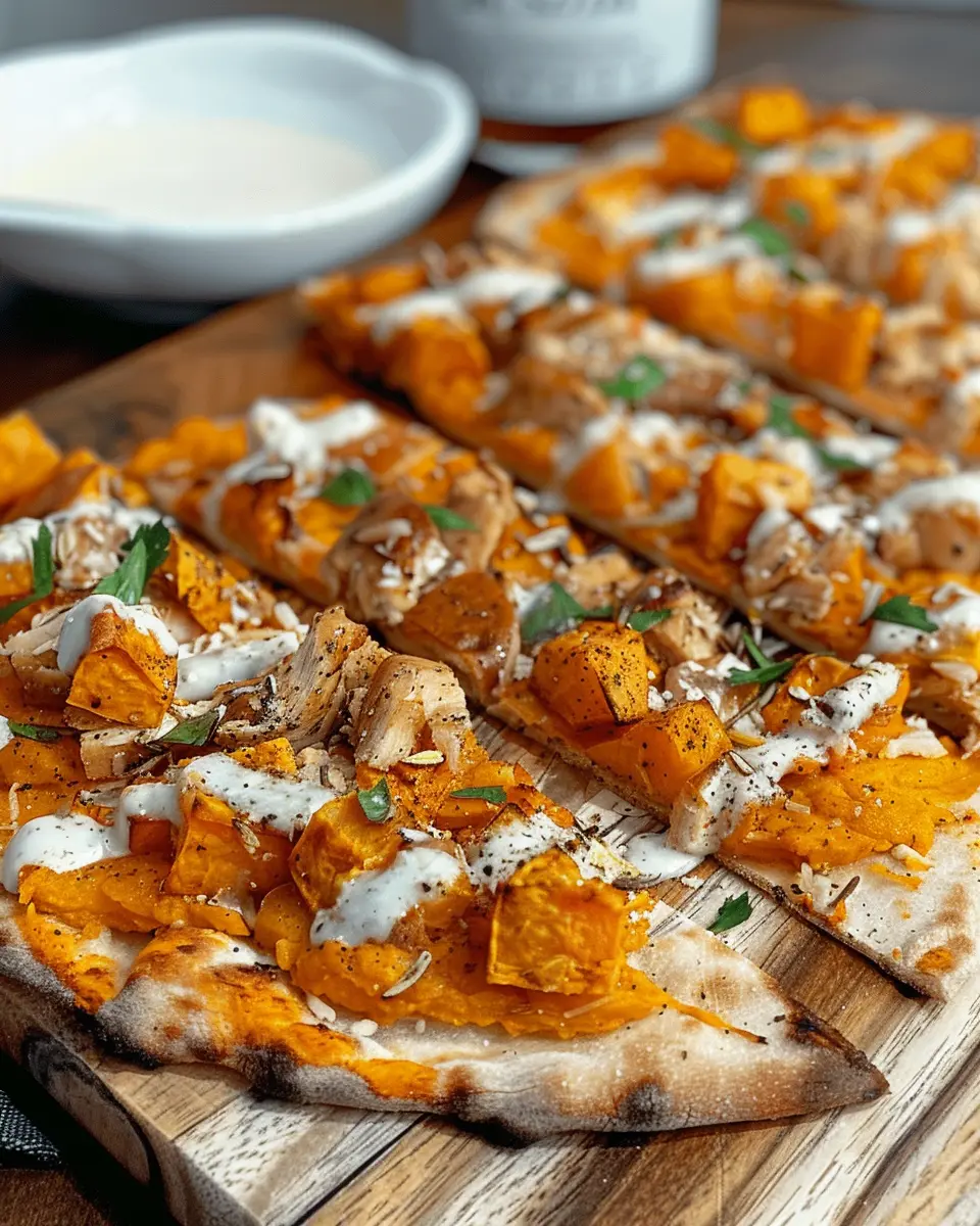 Chicken and Sweet Potato Flatbread: A Deliciously Easy Meal