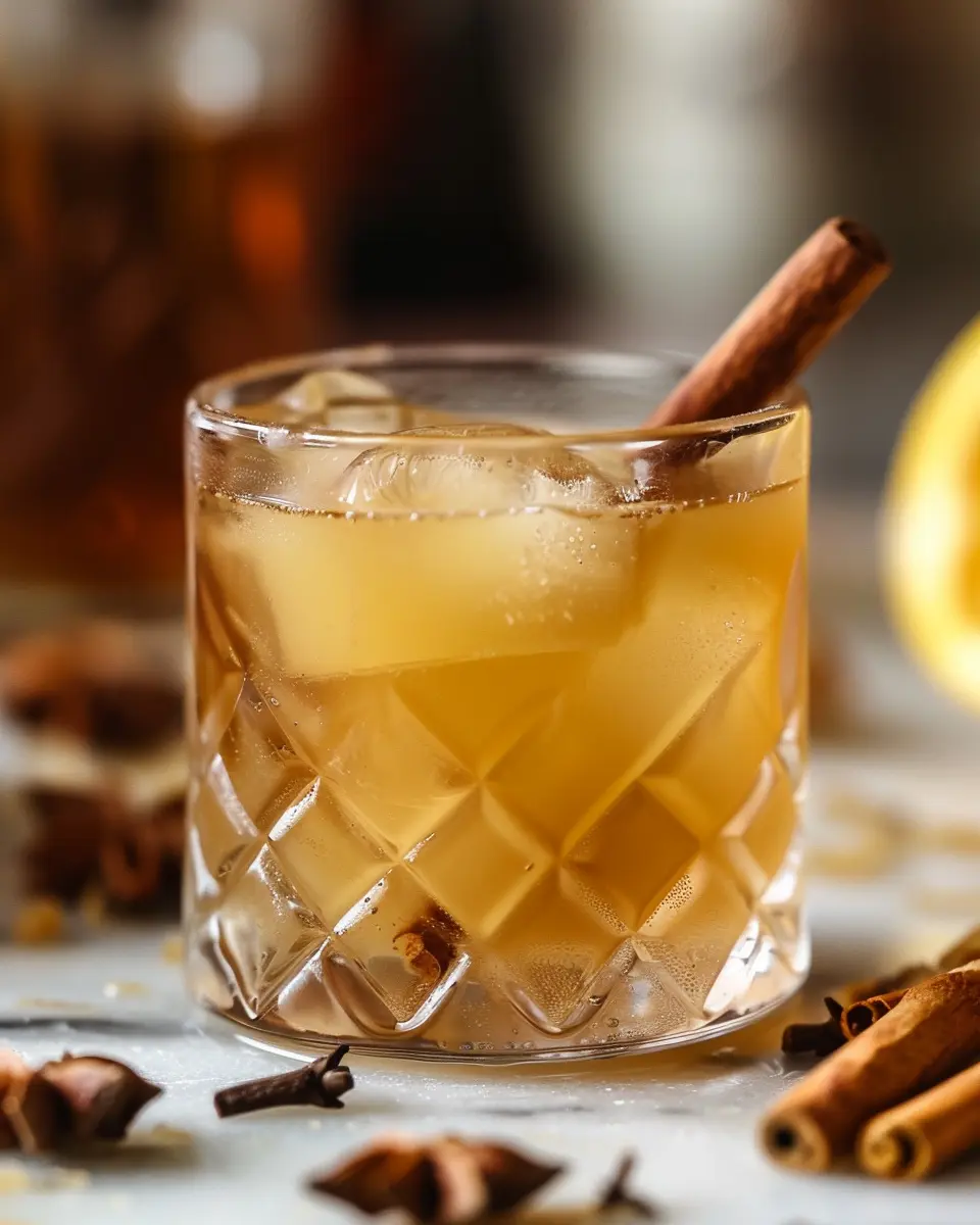 Cinnamon Maple Whiskey Smash: The Best Cozy Fall Cocktail