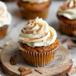 Easy Pumpkin Cupcakes with Cream Cheese Frosting