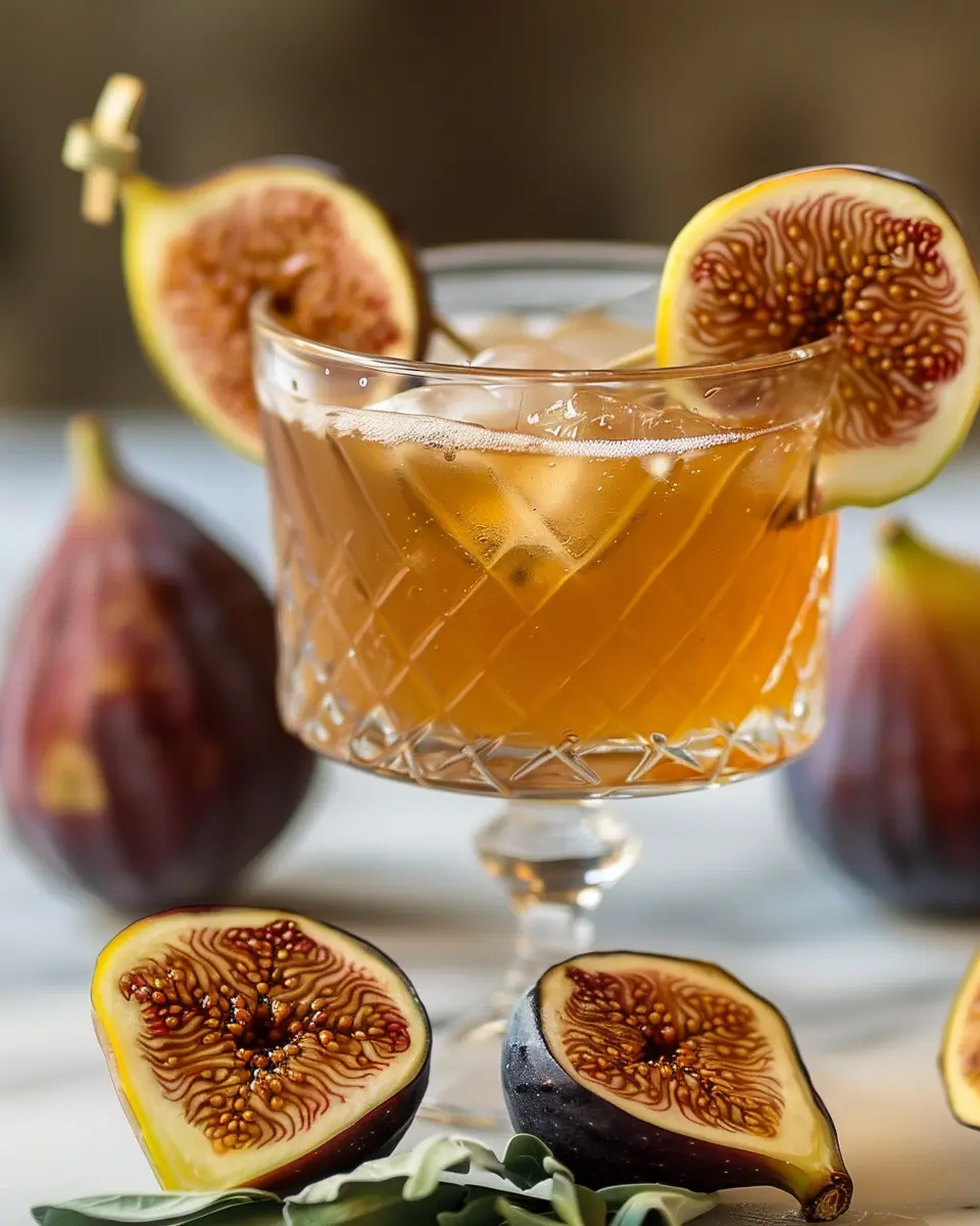 Fig and Honey Cocktail: A Delightfully Sweet Refreshment for All