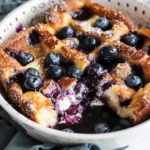 breakfast ideas : Overnight Blueberry French Toast Casserole