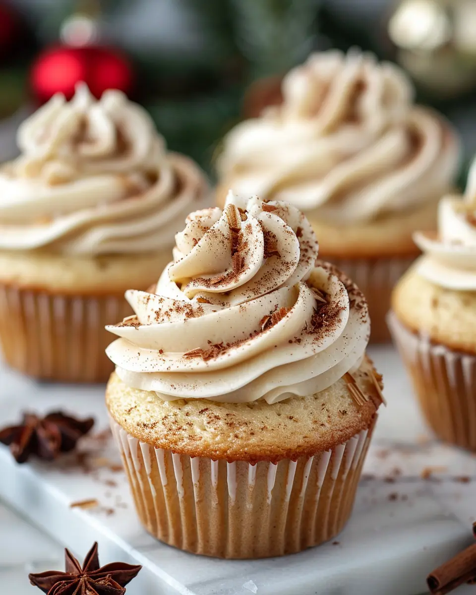 Eggnog Cupcakes: The Best Festive Treat for Holiday Cheer