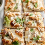 Chicken Caesar Flatbread