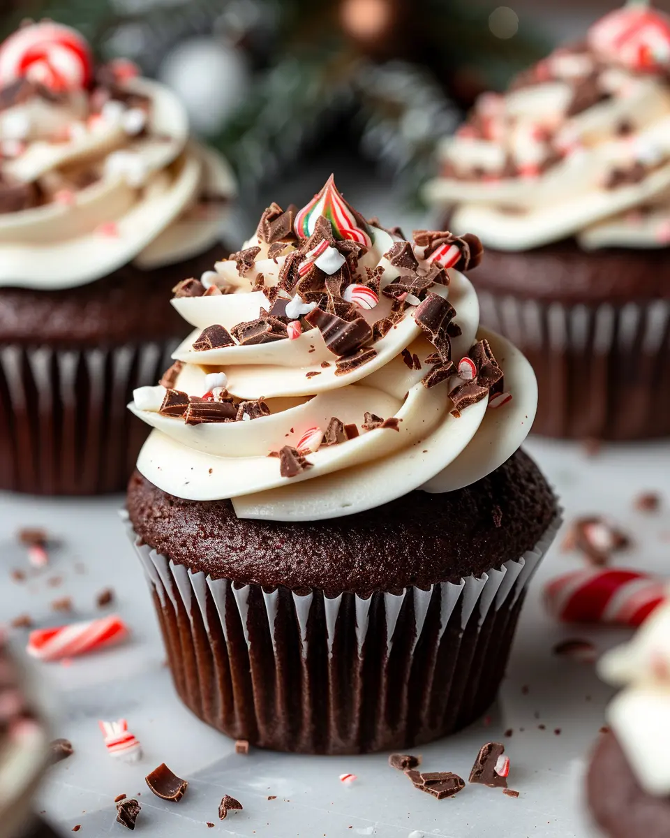 Chocolate Peppermint Bark Cupcakes: Your Indulgent Holiday Treat