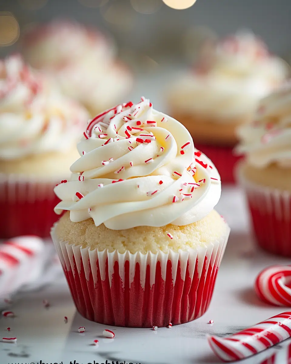 Candy Cane Cupcakes: The Best Festive Treat for Your Holidays