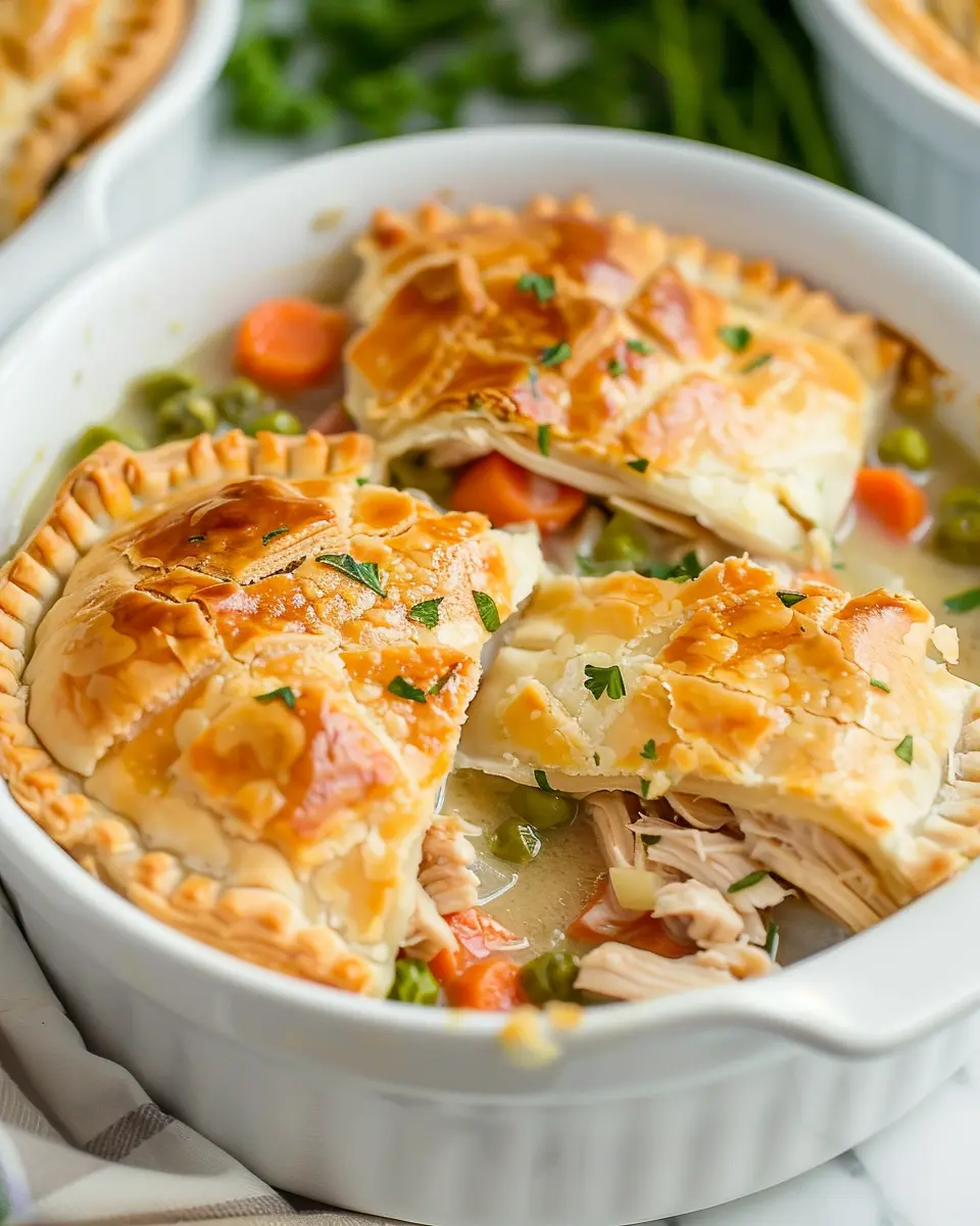 Chicken Pot Pie in Crock Pot: Easy Comfort Food with Turkey Bacon