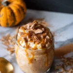 Pumpkin Cheesecake Overnight Oats