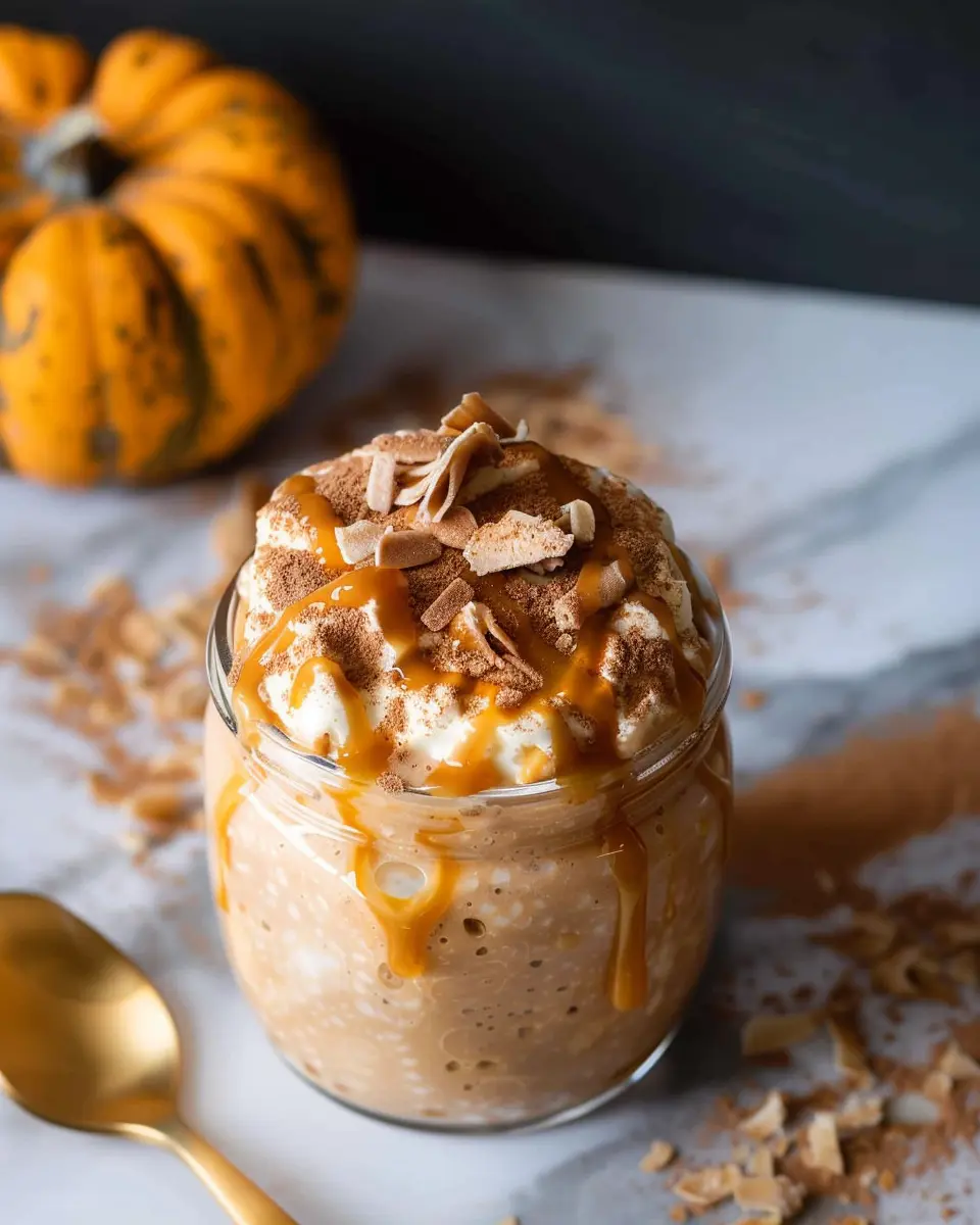 Pumpkin Cheesecake Overnight Oats: Easy &amp; Indulgent Breakfast Treat
