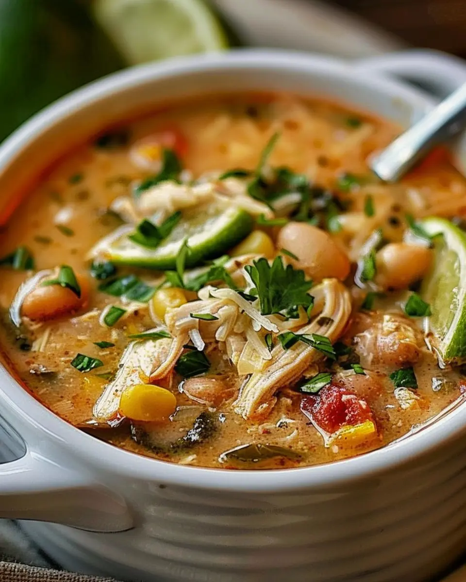 Cajun White Chicken Chili: Easy Comfort with Turkey Bacon Twist