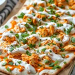 Buffalo Chicken Flatbread