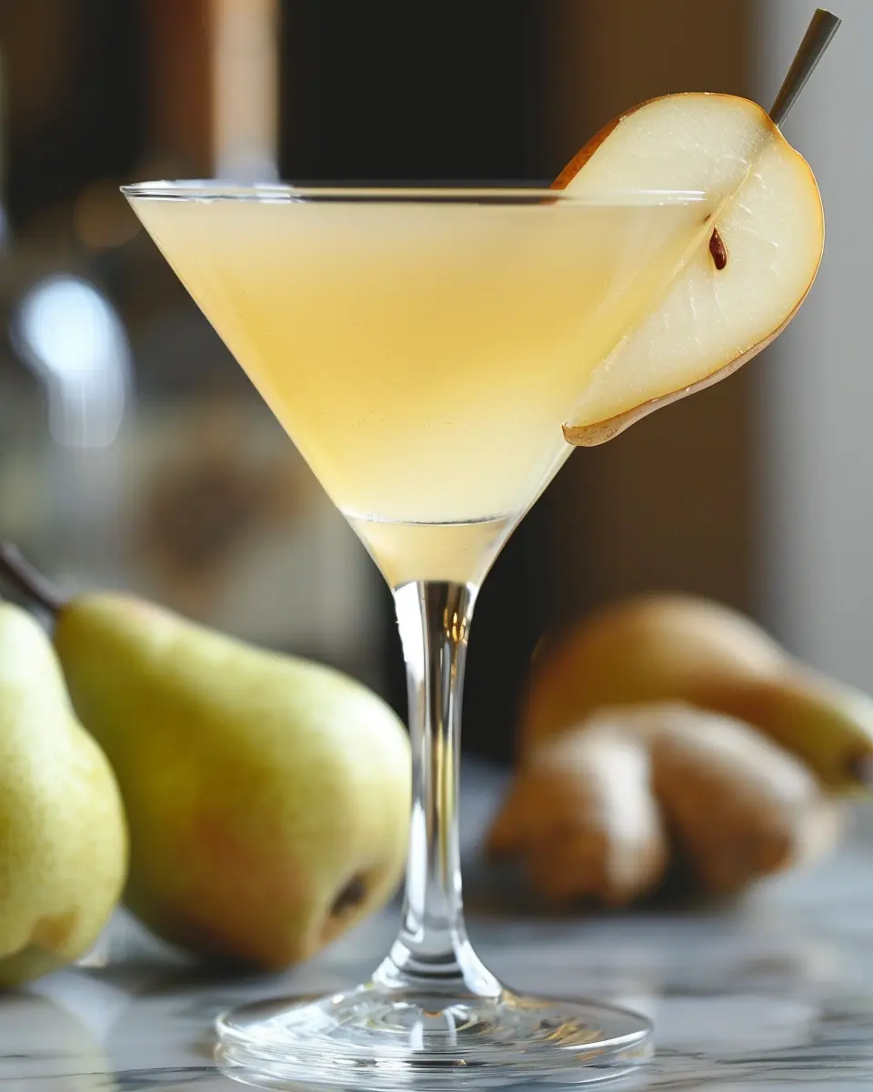Ginger Pear Martini: A Refreshing Twist on Classic Cocktails