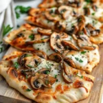 Chicken and Mushroom Flatbread