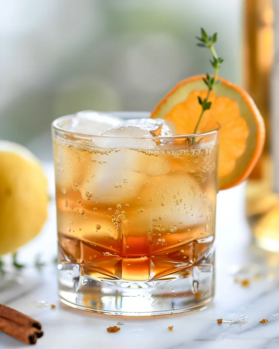 Maple Bourbon Smash: An Indulgent Twist for Cozy Evenings