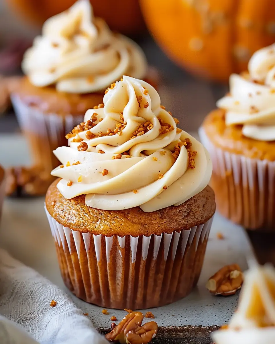 The Best Pumpkin Cupcakes You’ll Ever Make at Home with Creamy Frosting