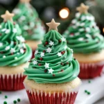 Christmas Tree Cupcakes