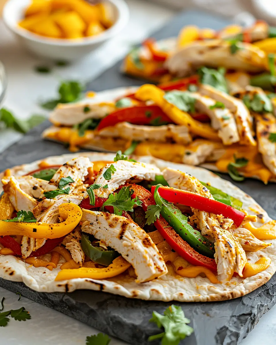 Chicken Fajita Flatbread: The Easy, Flavorful Family Favorite
