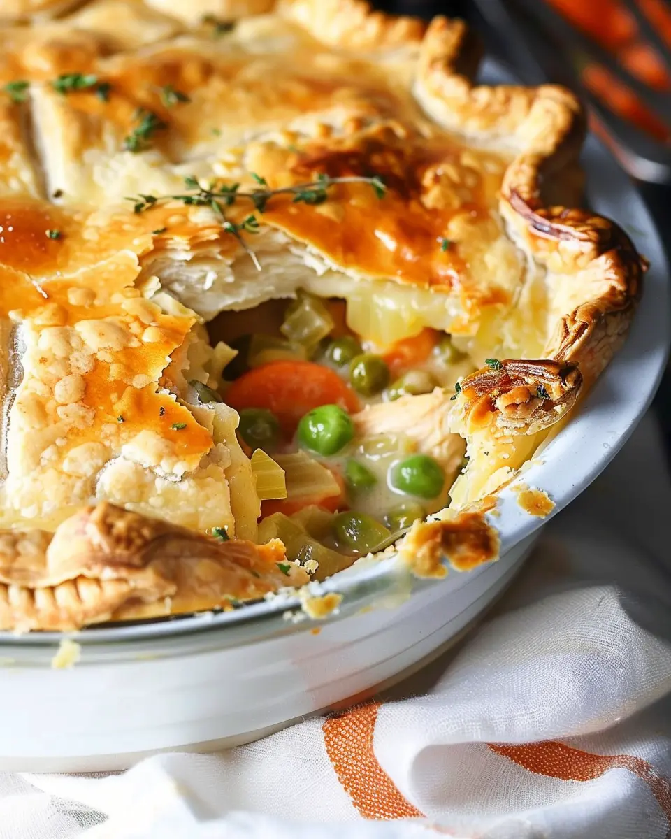 Chicken Pot Pie Recipe: Indulgent Comfort with Cream of Chicken Soup