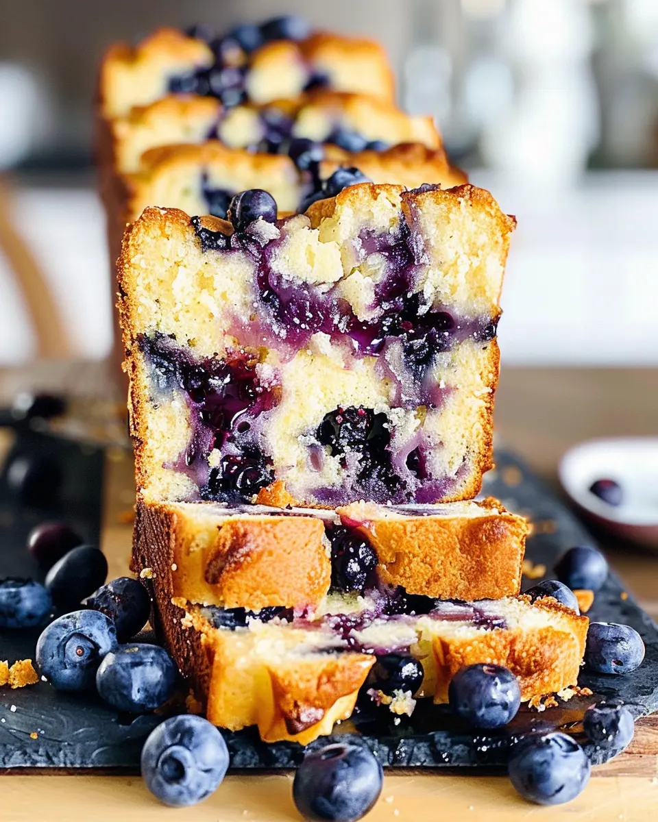 Blueberry Cream Cheese Loaf: The Best Homemade Delight