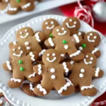 Soft Gingerbread Cookies : Soft & Chewy Gingerbread Men Cookies