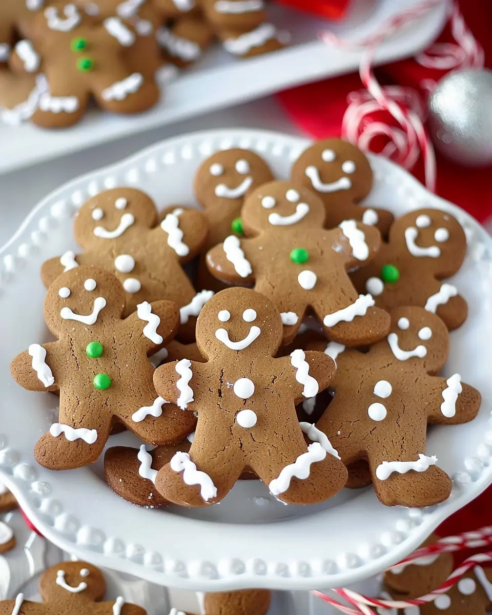 Soft Gingerbread Cookies: Easy &amp; Chewy Gingerbread Men Recipe