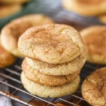 Christmas Cookie Recipes Holiday : Chewy Snickerdoodle Recipe