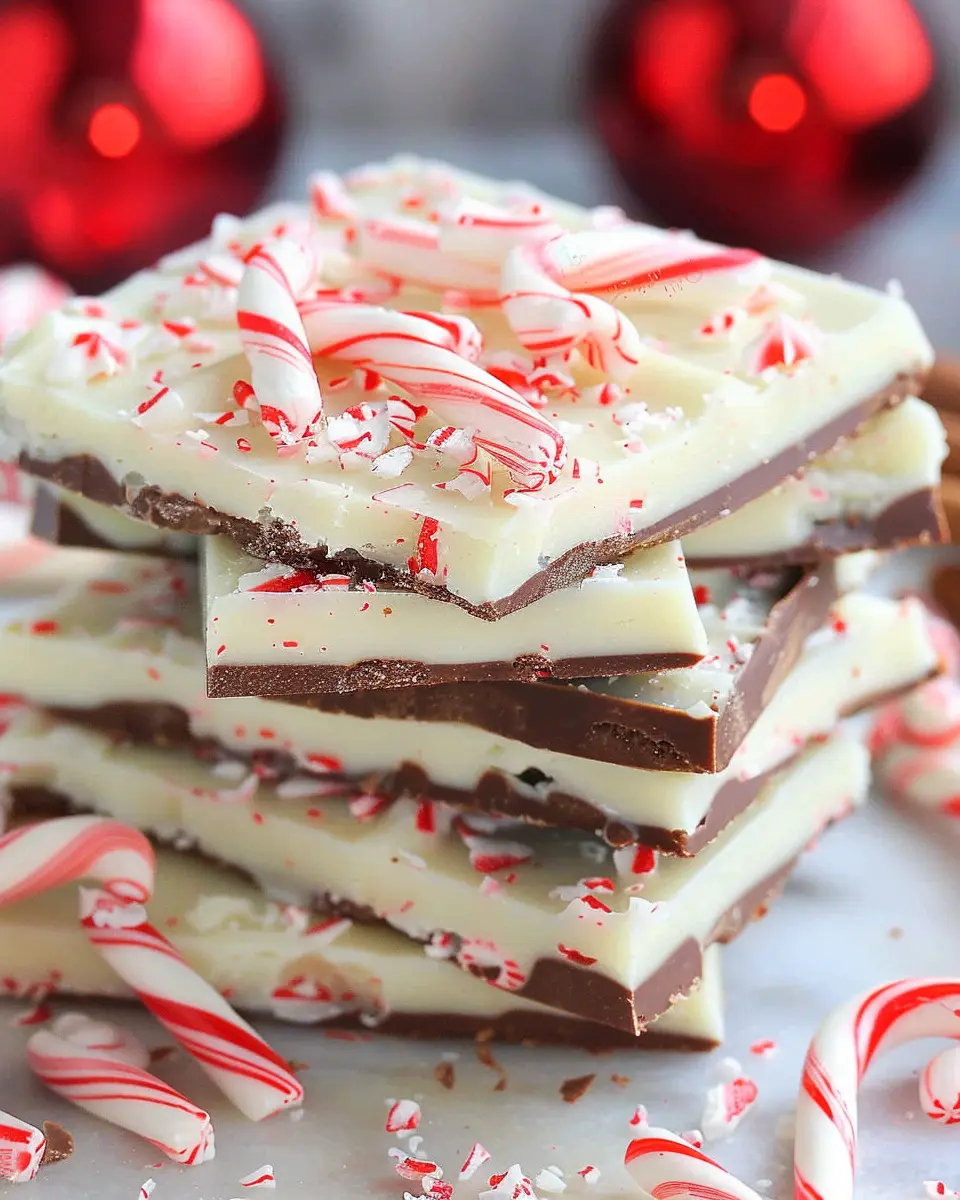 Easy Peppermint Bark: Indulgent Christmas Cookie Recipes for the Holidays