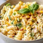 Creamy Street Corn Pasta Salad
