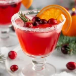 Cranberry Lemon Drop Cocktails : Cranberry Christmas Cocktail