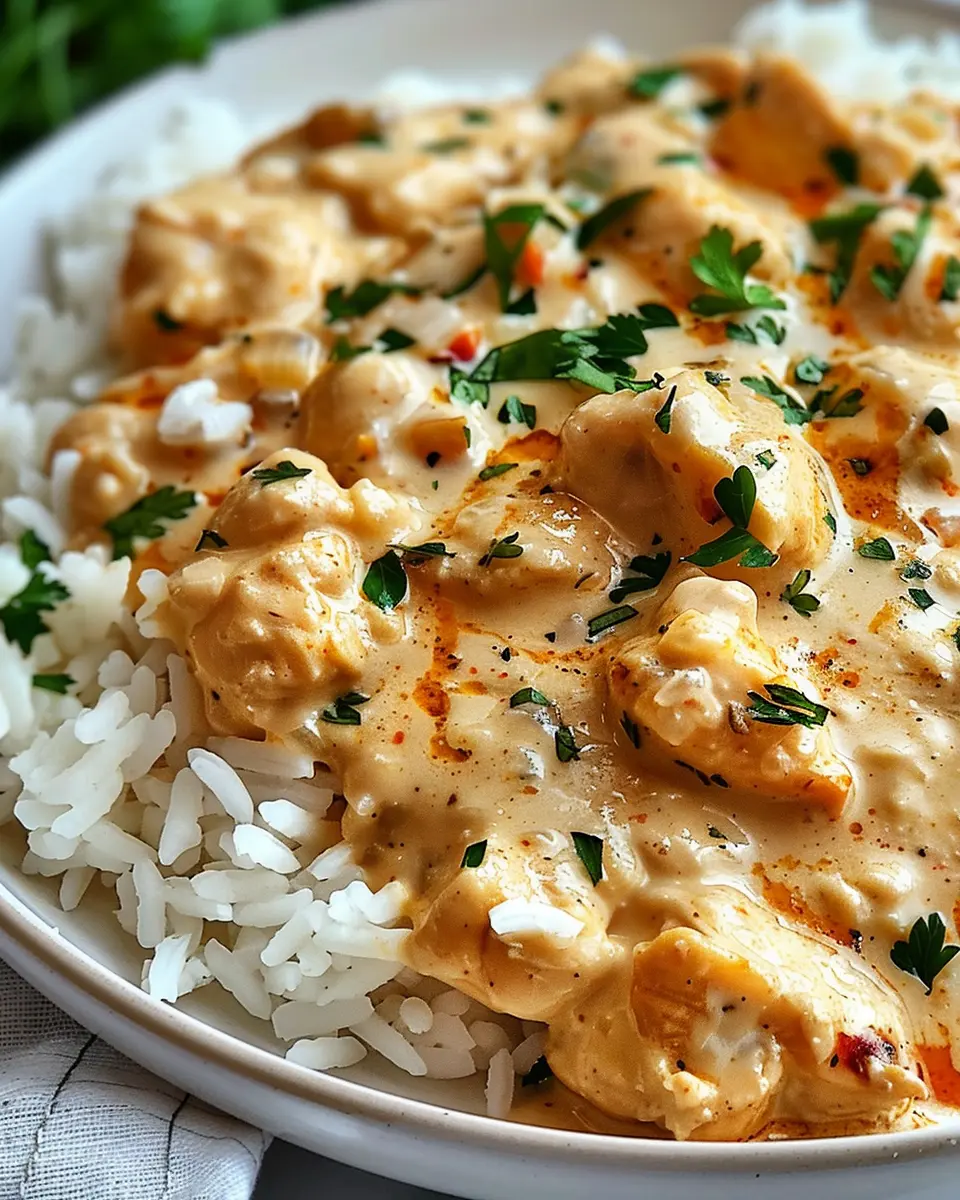 Creamy Smothered Chicken and Rice: An Indulgent Home-Cooked Delight