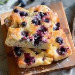Blueberry Focaccia Bread