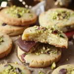 Christmas Cookie Recipes Holiday : Pistachio Shortbread CookiesPistachio Shortbread Cookies